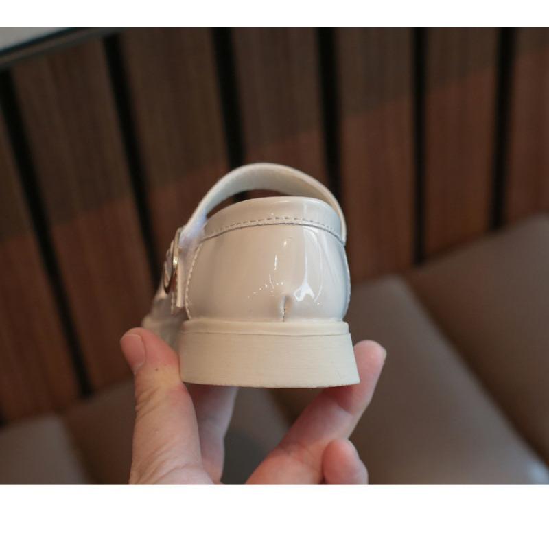 Girls' Princess Shoes Spring and Autumn New Soft Soles Non-slip British Fashion Large Children Sports Casual Leather Shoes