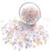220Pcs Acrylic Peanut Beads For DIY Necklace Bracelet Earrings Jewelry Making Craft Accessories