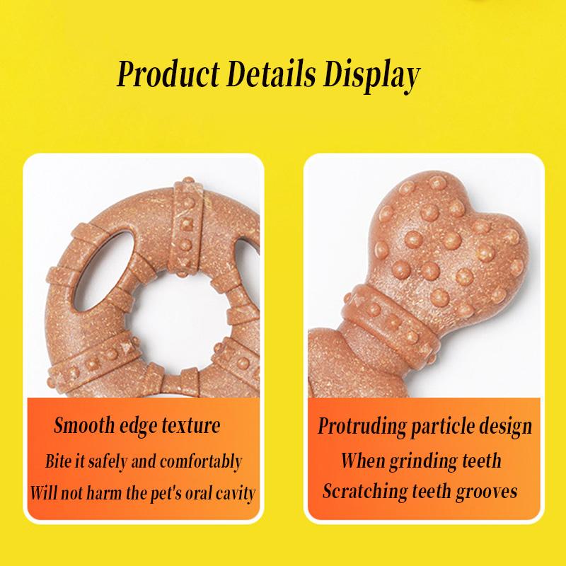 Bite-resistant Pet Dog Toys Interactive Teeth Grinding Dog Toys Teeth Cleaning Toy Funny Puppy Training Toy Dog Accessories