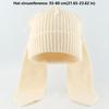 Thick Knitted Long Ear Beanie Handmade Style Rabbit Knit Hat Gift Style Winter Warm Hat  For Women