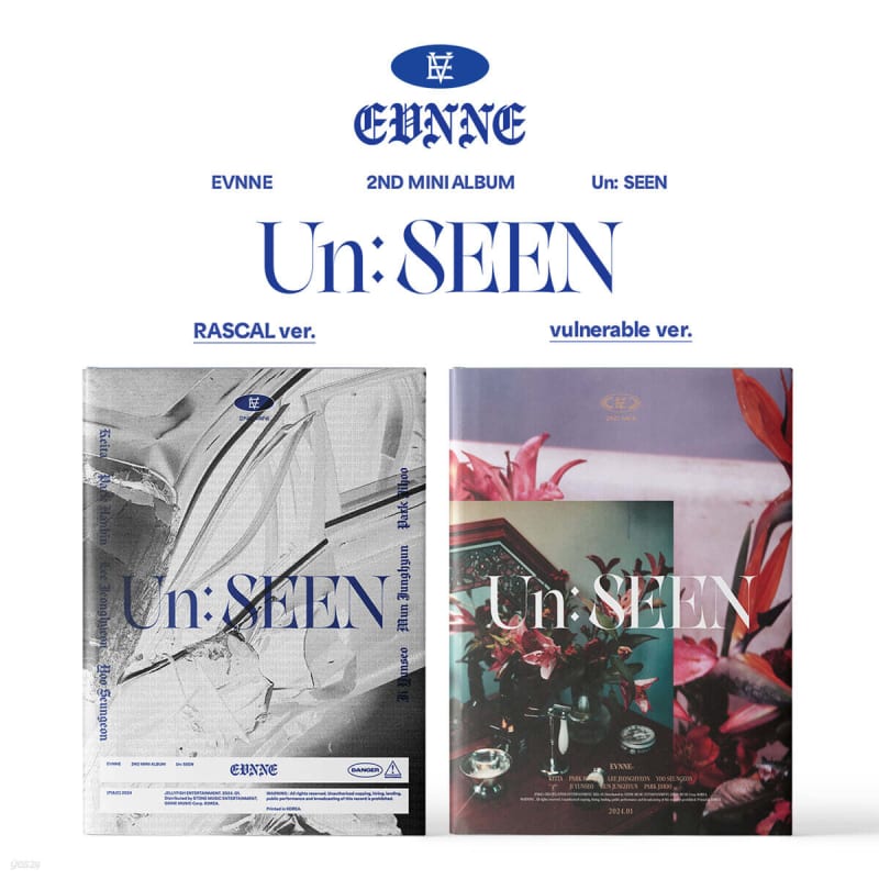 

EVNNE (Even) - 2nd Mini Album: Un: SEEN [1 out of 2 randomly sent]