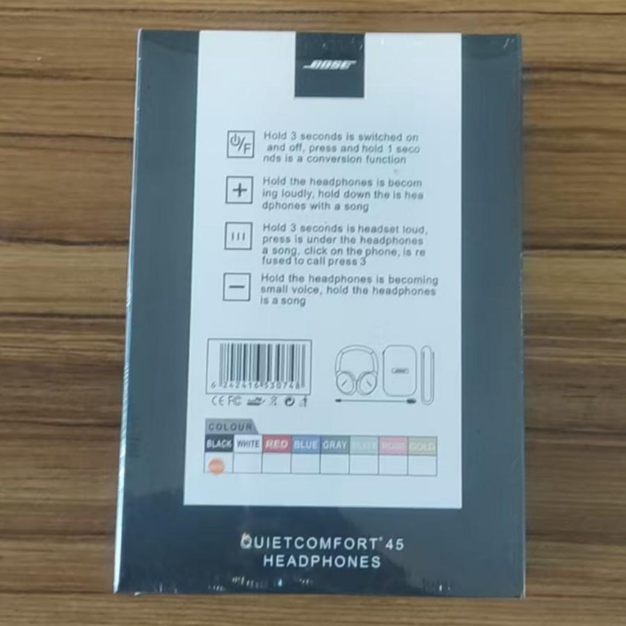 Bose QuietComfort 45II Over-Ear ANC Stereo Headphones