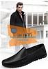 Men's Hollow Leather Slip-On Loafers - Breathable, Summer, Low-Top Flats, Large Size Cowhide Casual Shoes