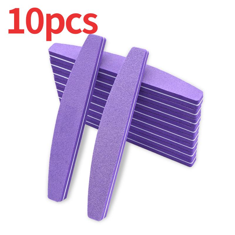 Xiaomi 10/20pcs Professional Dual-Sided Nail File Block Colorful Sponge Nail Polish Buffing Sanding Buffer Strip for Polishing Pedicure