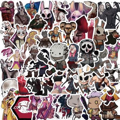 50 Games Dawn Killing Chicken Doodle Stickers Guitar Laptop Suitcase DIY Waterproof Stickers