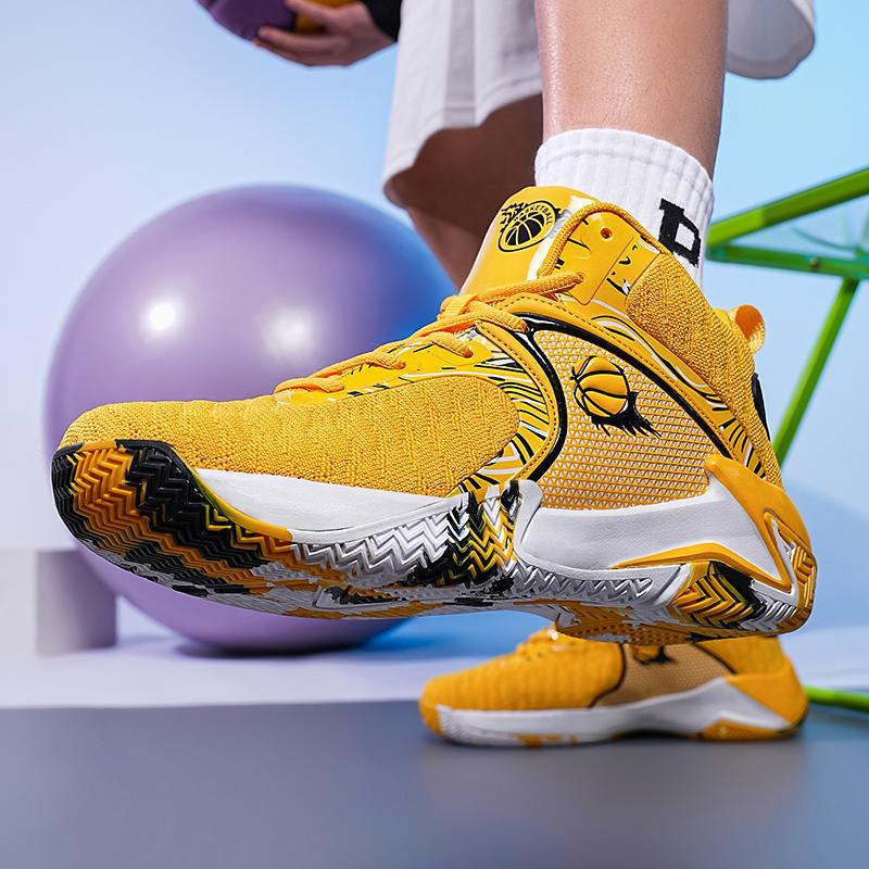 Nové Pánské Basketbalové Boty Polštářek Protiskluzové Sportovní Boty Fitness Tréninkové Boty Pánské Basketbalové boty Tenisky Tenisky Velikost 39-48