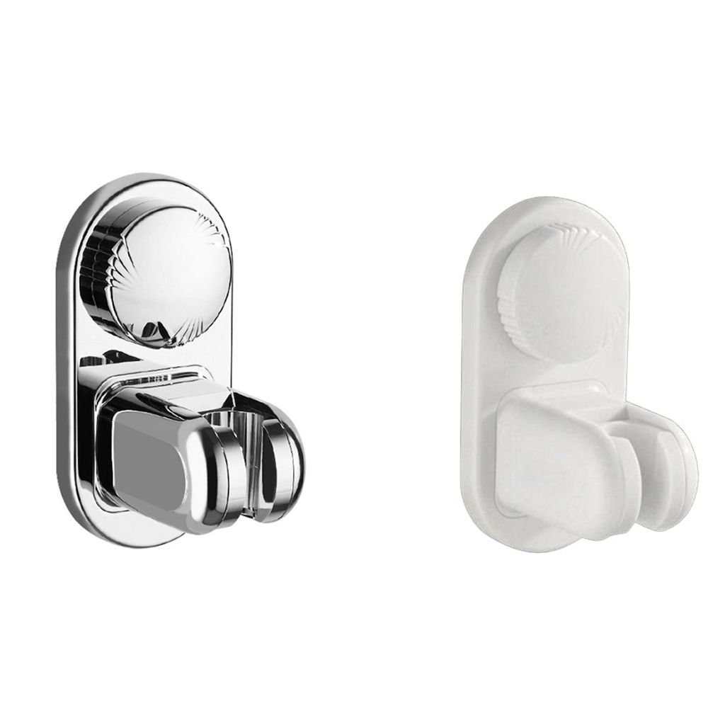 No Punching Shower Bracket Wall Mounted Suction Cup Adjustable Showerhead Rack  Base
