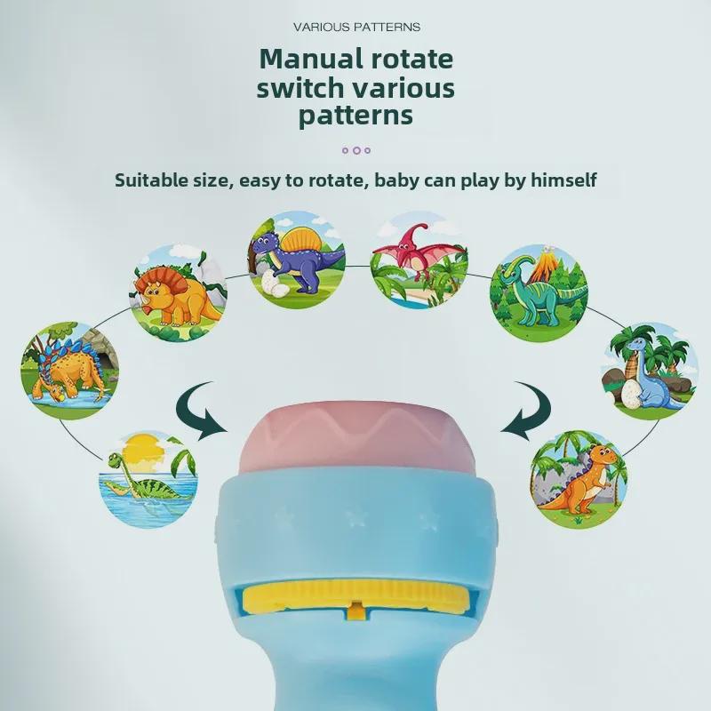 Children's Starry Sky Projector & Night Light: Educational Sleep Aid & Flashlight Toy