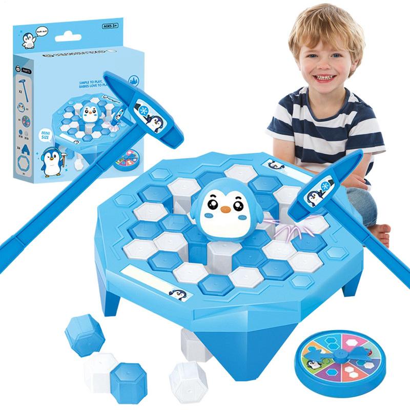 Funny Penguin Trap Interactive Indoor Board Game Ice Breaking Save The Parent-child Table Entertainment Toys Kids Desktop Games