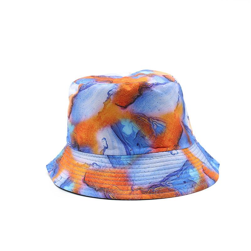 Spring And Autumn Bucket Hat Women'S Sunscreen Hat Cow Print Double-Sided Bucket Hat Women'S Casual Hat Pot Hat Men