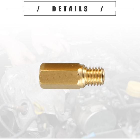 Motoforti Universal Motorcycle Carburetor Jets Main Jets Nozzles, 178 180 182 185 188 190 192 195 198 200, Durable, Metal, Gold Tone, 10pcs