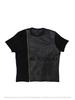 Men's Genuine Lambskin Leather T-Shirt Biker Handmade Stylish Casual Summer