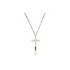 Swarovski Millennium Kreuz Dekoration Kristall Halskette Damen Halskette Silber 5409396