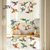 Flying Pet Protection Decal 3Pcs Static Bird Window Clings, Decals, Removable PVC Anti-Collision Bird-friendly Sticker Stickers for Glass Doors