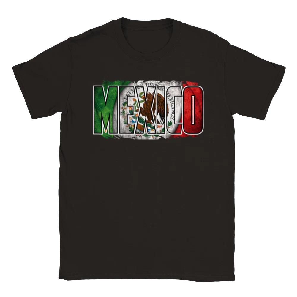 Mexico - Mexican Flag - Unisex Crewneck T-shirt M