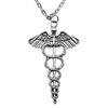 Snake Charm Necklace Dragon Minimalist Serpent Pendant For Women Grunge Aesthetic Jewelry 43cm Chain