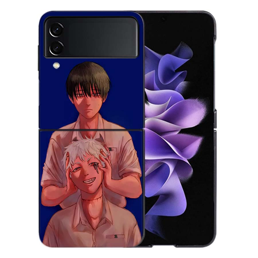 Anime H-Hikaru Ga Shinda Natsu Coque For Samsung Z Flip7 6 Galaxy Case Shockproof Z Flip5 Z Flip3 4 5G Hard Cover Phone TPU PC