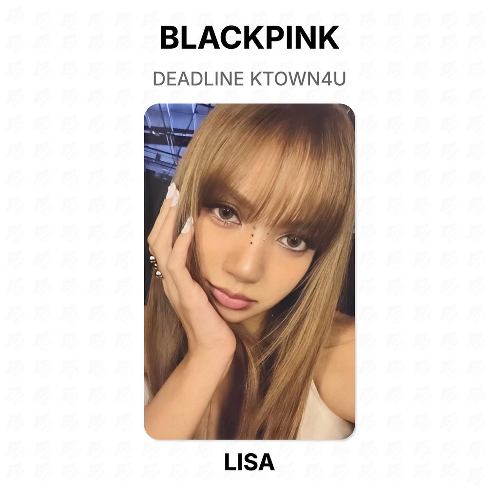 BLACKPINK DEADLINE KTOWN4U Official Photocard