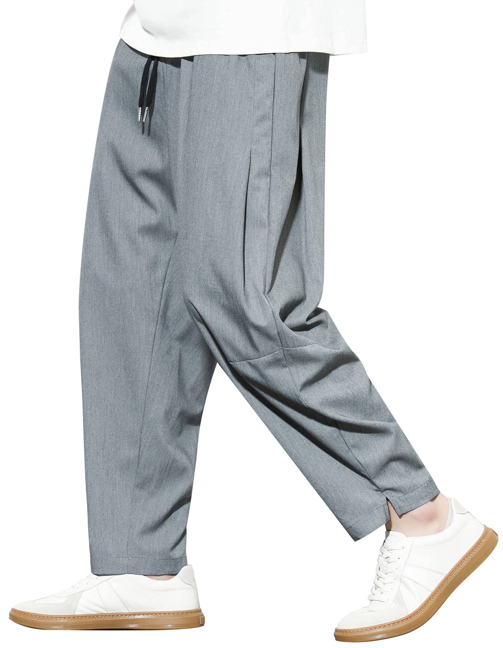 

Sarouel Summer Wide Large Long Loose Hakama Tapered M [Drsshnx] Pants, Men s Trousers, Clothes, Pants, Cool, Sarouel, Size, Pants, Pants, Casual, серый