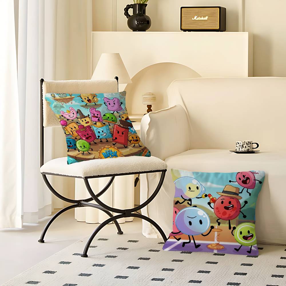 Battle For Dream Island Pillow Gift Home Office Decoration Bedroom Sofa Car Cushion Cover Case 45x45