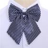 Korean Style Women Necktie Stripe Ladies Neck Wear Fashion Cravat  Bank Teller