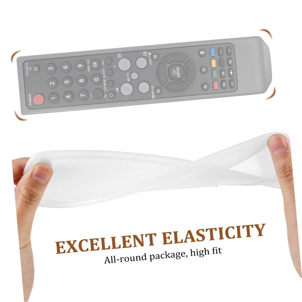 KOMBIUDA 3 PCS Remote Control Case Clear Cover Remote Control Cover
