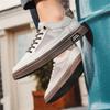 Men's Breathable Classic Casual Shoes Summer Soft-sole Non-slip Flat Shoes Outdoor Walking Shoes Fashion Youth Sports Board Shoe