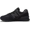 Men's New Balance 574 ENCAP Sneakers Black Suede Sports Shoes (ML574EVE) 40.5