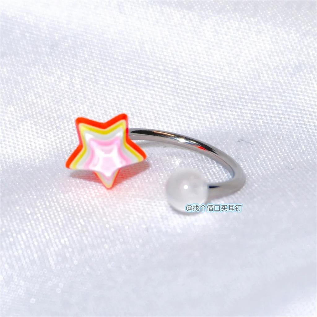 1PCS Cute Heart Arrow Pink Zircon Ear Bone Nail New Fashion Y2K Punk Small Earring for Women Girl Cochlea  Party Gift