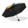 1pc Great White Shark Sunset Umbrella with Plastic Handle,Suitable for All Seasons UmbrellaPT483