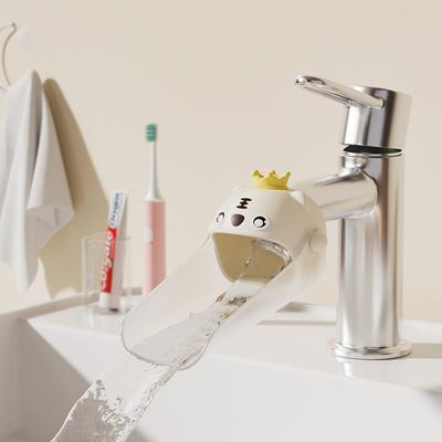 Cartoon Faucet Extender For Kids Hand Washing In Bathroom Sink Animals Accessories Kitchen Convenient For Baby Washing Helper