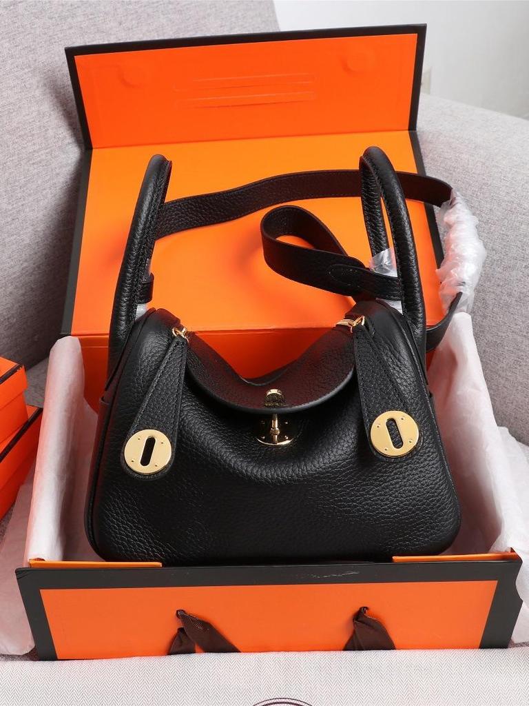 Lindy Mini Cowhide Pillow Crossbody Bag - Women's Genuine Leather Doctor's Shoulder Bag