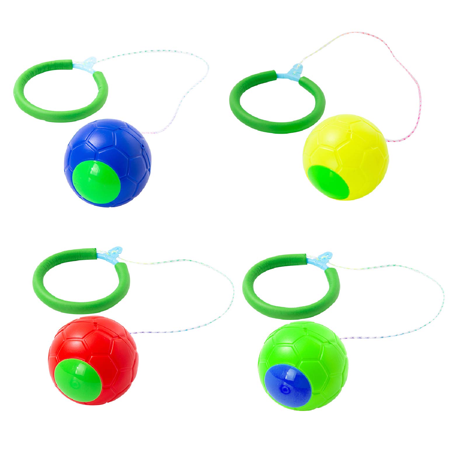 

sac taske Skip Jump Ball, Jump Rope, Hopping Outdoor Training Rope, Play Equipment (Set of 4 Colors)