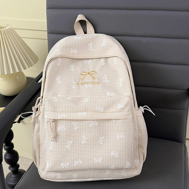 Schoolbag new schoolbag female ins Japanese girl college style backpack Korean version Harajuku printed middle school student casual backpack