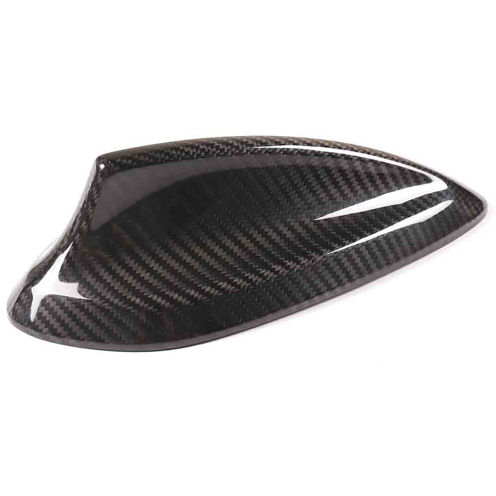 XSY SYTX Carbon Fiber Clip-On Shark Fin Antenna Cover for 3/4 Series F30/F32/F36 & M2 F87 Waterproof Trim