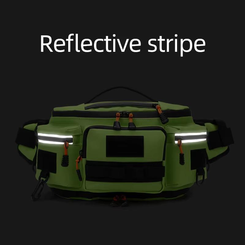 Camping Waist Bag Chest Travel BackpPouch For Men Cycling Hiking Outdoor Sport Crossbody Molle Tactical Belt Fishing Fanny Pack