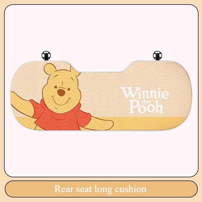 Lotso Mickey Winter Plush Car Seat Cushion Cover Warm Four Seasons Universal Automotive Seat Cover Seat Accessories
