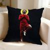 Football player MMohamed Salah  Square DoubleSided printed Pillow Case Bedroom Bedside Pillow Sofa Cushion Cover