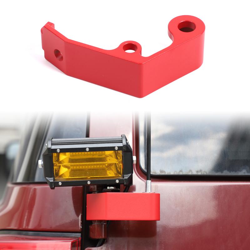 For Toyota FJ Cruiser 2007-2026 Aluminium alloy Car Tailgate Hinge Flagpole Spotlight Antenna Bracket Off-Road Car Accessories