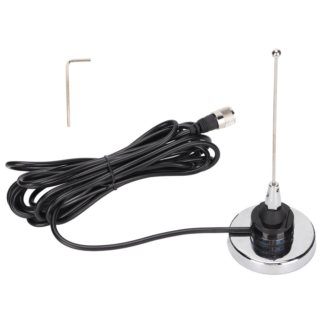 Magnetic Bracket Antenna Kit 400‑520MHz NMO Mount UHF Connector with Antenna for KT‑7900D BJ‑218
