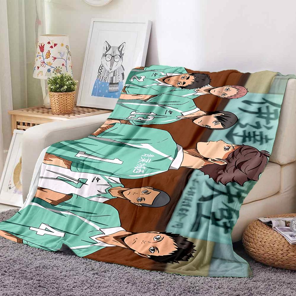 1Pc Teamwork Sports Flannel Blanket, Soft And Comfortable, Casual Warm, Camping Travel, Christmas, Halloween Xmas Gift S1656