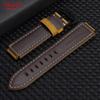 Top Layer Cowhide Leather Watch Band 24-16mm Handmade Crazy Horse Leather Watchband for Timex T49859|T2N720|T2p141 Watch Band