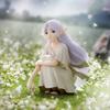 10cm Anime figure Frieren Squat Posture White Skirt  Action figures Frieren Figurine Doll PVC Model Toy Collection Statue  Gift