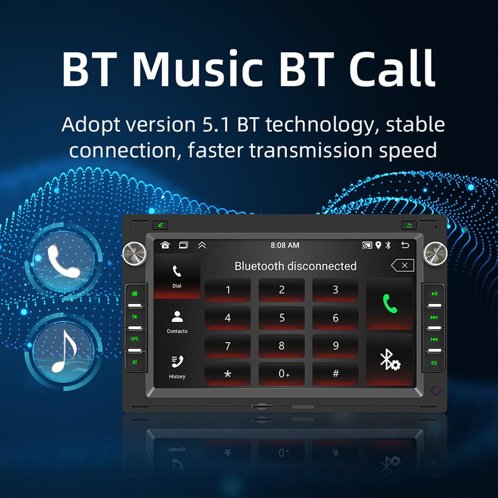 Car Radio Upgrade With G-PS Navigation And WiFi Connection WiFi-Verbindung G-PS-Navigation
