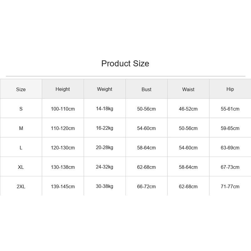 Kids 2.5mm Neoprene Wetsuit Girls Full Body Long Sleeve Snorkeling Surfing Swimsuit With Warmth Protection