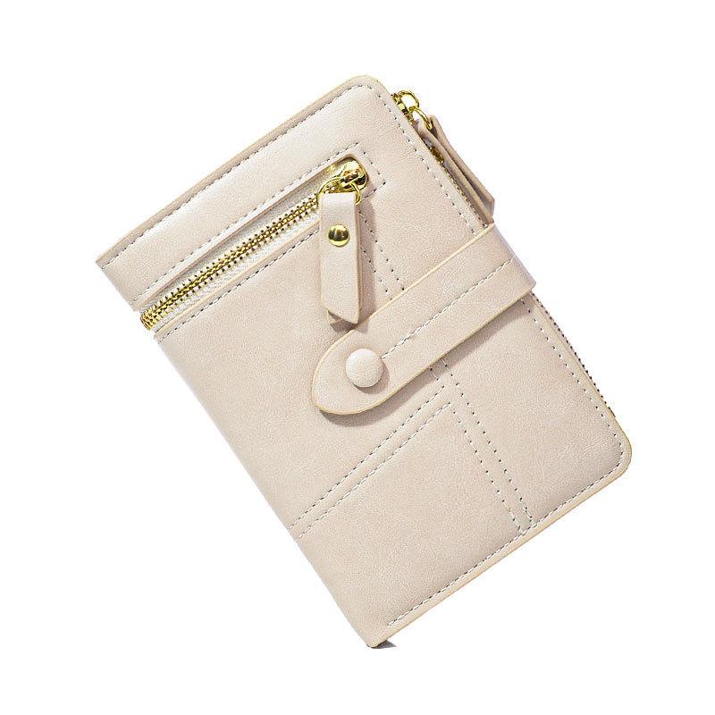 Damen-Geldbörse, kurz, für Münzen, modische Geldbörsen für Damen, Kartenhalter, kleine Damen-Geldbörse, weibliche Haspe, Mini-Clutch für Mädchen