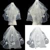 Girls Bowknot Bridal Veil for Girls Studded Bows Bridal Veil Detail for Evening Dinner Dress Stylish Outfits