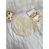 Women's New Summer Ice Silk 10A Antibacterial Extended Pure Cotton Crotch Non-trace Breathable Briefs