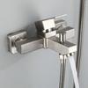 Bathtub Triple Simple Shower Set Hot and Cold Lead-free Mixing Valve Shower Faucet