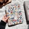 Cartoon Leather Case for iPad 10.2 (3rd/4th Gen) with Pencil Slot, Also Fits iPad Air 5, Mini 5/6 - Full Coverage Protection